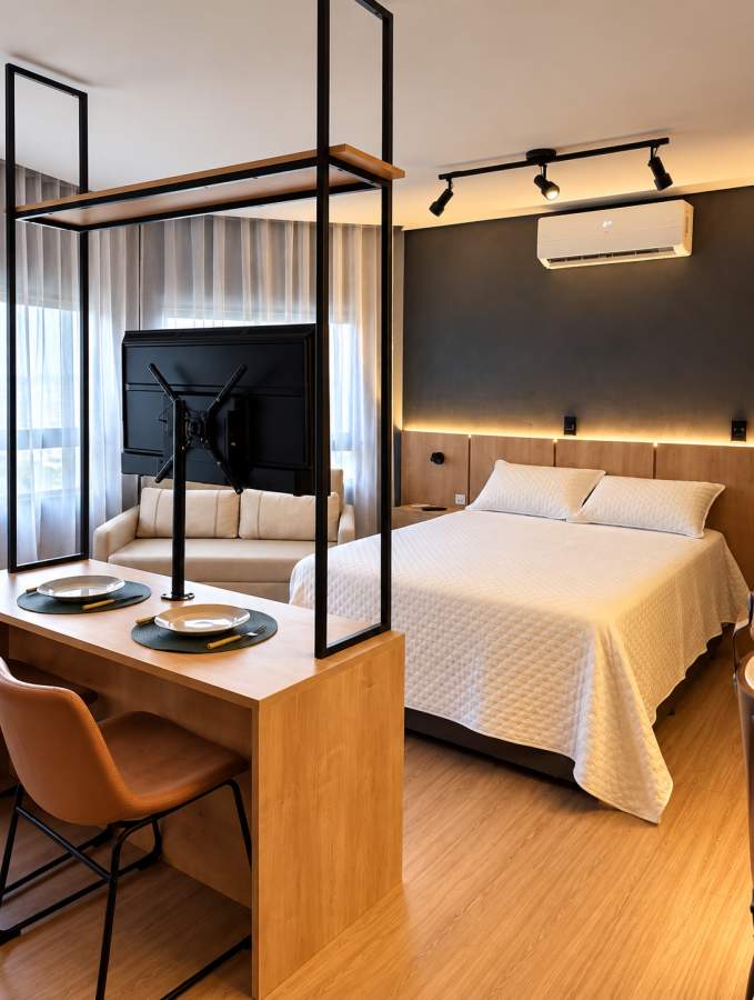 Flat/Apart Hotel, 1 quarto, 29 m² - Foto 2